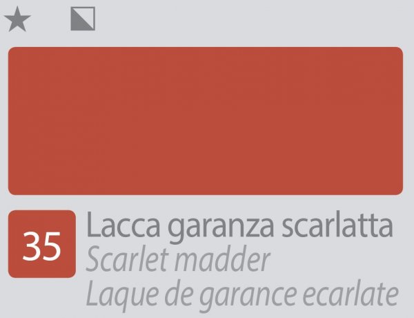 Divolo Accademia Oil Paint 20 ml. - Scarlet Madder