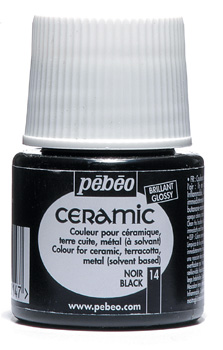 Farba Pebeo Ceramic - 14 Black