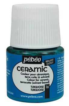Farba Pebeo Ceramic - 16 Turquoise
