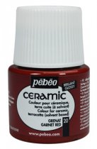 Pebeo Ceramic Paint 45 ml. - 20 Garnet Red