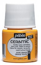 Keramiekverf Pebeo Ceramic Paint 45 ml. - 22 Oranjegeel