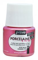 Farba Pebeo Porcelaine 150 - 107 Shimmer Pink