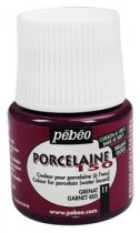 Farba Pebeo Porcelaine 150 - 11 Garnet Red