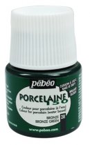 Farba Pebeo Porcelaine 150 - 28 Bronze Green
