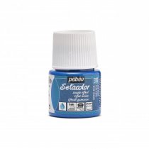 Pebeo Setacolor Opaque Textile Paint - Suede Effect - Royal Blue