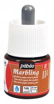 Farba (Tusz) Marbling Pebeo 45 ml. - Siena