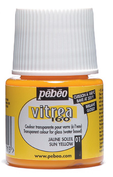 Pebeo Vitrea 160 - 01 Glossy Sun Yellow