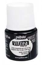 Farba Witrażowa Vitrea 160 - 19 Glossy Ink Black