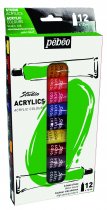 Farby Akrylowe Pebeo Studio 12 x12 ml.