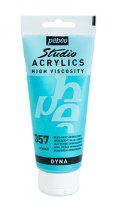 Feine Acrylfarben Pébéo Studio 100 ml. - 357  Blaugrün irisierend