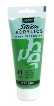 Pebeo Studio Acrylics 100 ml. - 61 Green earth