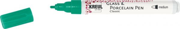Kreul Glass & Porcelain Marker Pen Classic - French Green