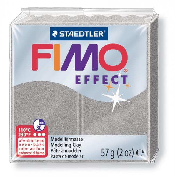 Fimo Effect 57g. - Pearl Light Silver