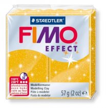 Fimo Effect 57g. - Glitter Gold