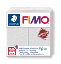 FIMO Leather Effect 57g. - Elfenbeine