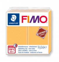FIMO Leather Effect 57g. - Jaune Safran