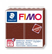 FIMO Leather Effect 57g. - Noix