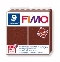 FIMO Leather Effect 57g. - Nuss