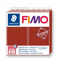 FIMO Leather Effect 57g. - Rust