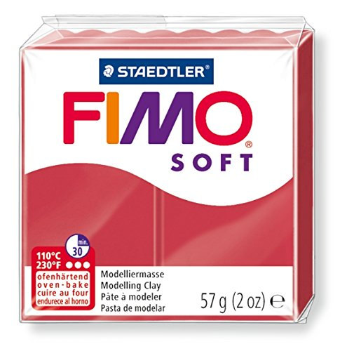 FIMO Soft 57g. - Cherry Red