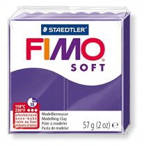 FIMO soft 57g. Fiołkowy