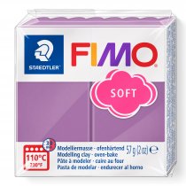 FIMO Soft Licht Kneedbare Boetseerklei 57g.  - Blueberry Shake