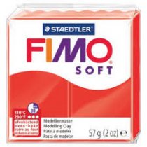 FIMO Soft Ofenhärtende Modelliermasse 57 g. - Indischrot