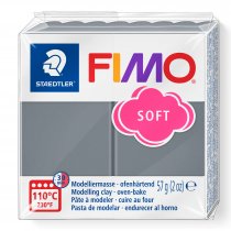 FIMO Soft Ofenhärtende Modelliermasse 57 g. - Sturmgrau