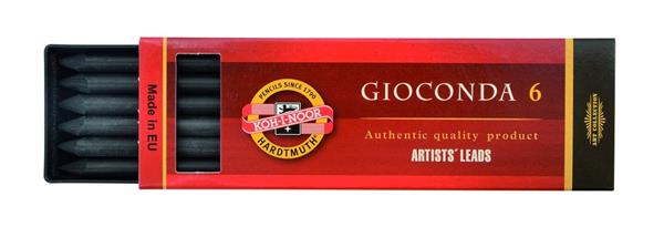 Gioconda Graphite Cartridge 5.6 mm. 6B - 6 Pack