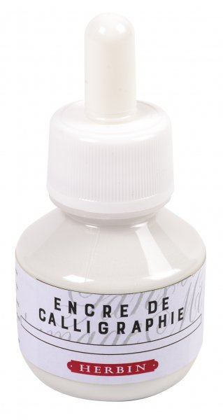 Tusz Kaligraficzny Herbin 50 ml. - White