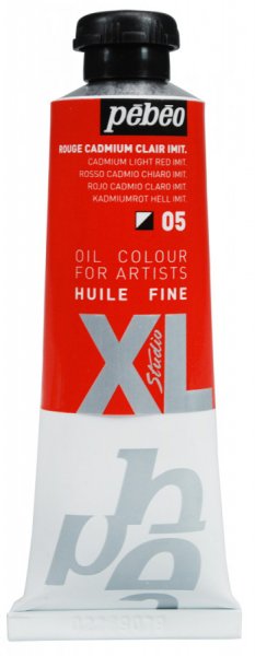 Pebeo Studio XL Oil 37 ml. - 05 Cadmium Light Red Imit
