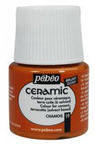 Keramiekverf Pebeo Ceramic Paint 45 ml. - 19 Zeemleder