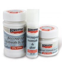 Klej z Werniksem Satynowy Pentart 20 ml.