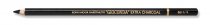 Koh-i-Noor Extra Charcoal Pencil 4-Hard - 12 Pack