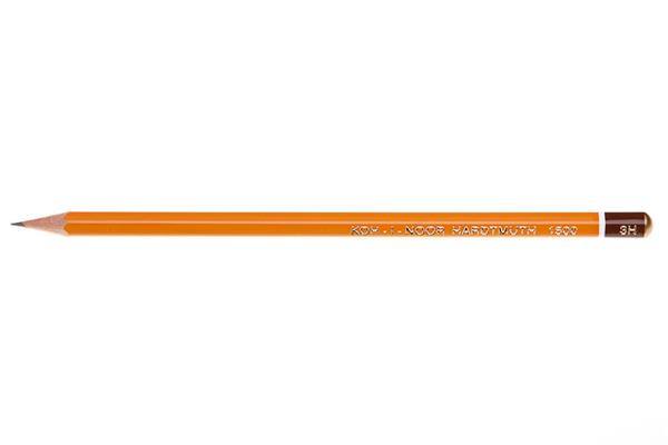 Koh-i-Noor Graphite Pencil 1500/3H - 12 Pack