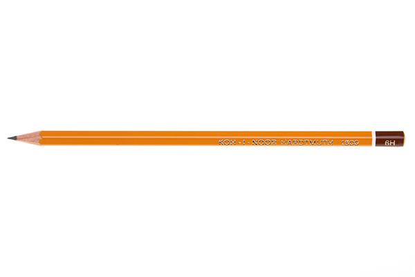Koh-i-Noor Graphite Pencil 1500/6H - 12 Pack