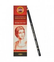 Koh-i-Noor Natural Charcoal Pencil 2-Soft - 12 Pack