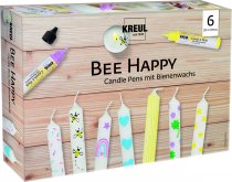 Kreul Candle Pens Bee Happy - Set of 6