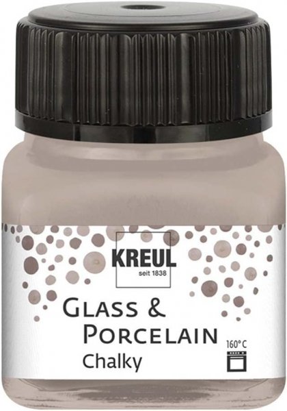 Kreul Glass & Porcelain Paint 20 ml - Chalky Noble Nougat