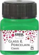 Kreul Glass & Porcelain Paint Classic 20 ml - Opaque Green