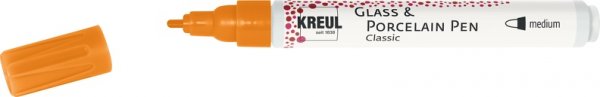 Kreul Glass & Porcelain Marker Pen Classic - Orange
