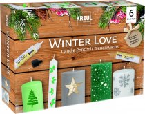 Kreul Pisaki do Świec Winter Love - Zestaw 6 szt.
