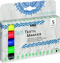 Kreul Textilmarker Medium - 5er-Set