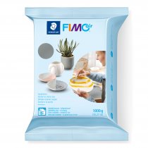 Lufttrocknende Modelliermasse FIMO Air Basic 1 kg. - Grau