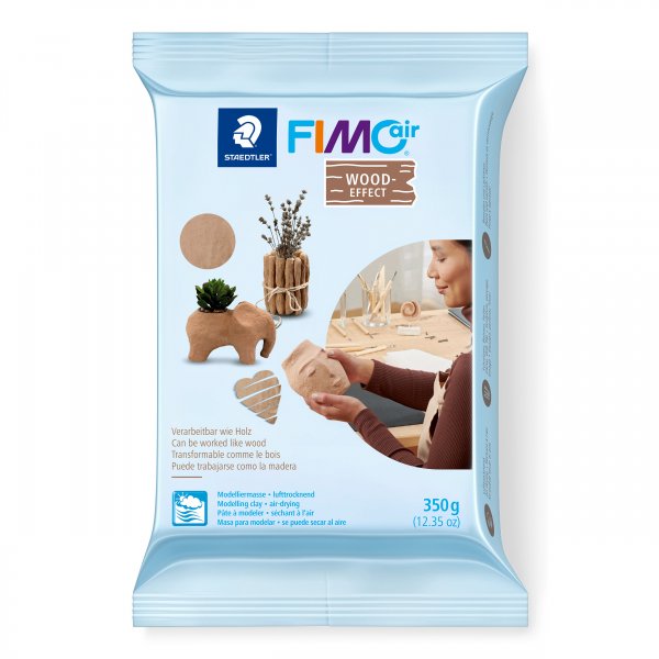 FIMO Air Wood-Effect Air-Drying Modelling Clay 350 g.