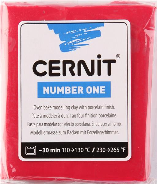 Cernit Premium Polymer Clay 56 g - 463 Xmas Red