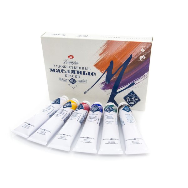 Master Class Oil Paints 46 ml. - 6 Pack