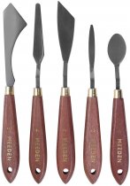 Meeden 5-Piece Stainless Steel Painting Knife Set