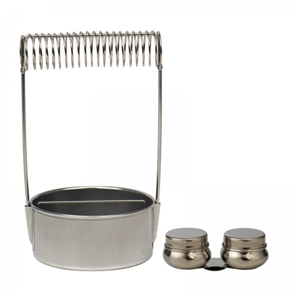 Global Distribution European Art Supplies Meeden Metal Brush Holder + Me...