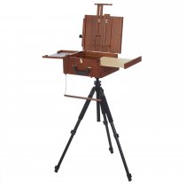 Meeden Artist Pochade Box with Aluminum Tripod and Nylon Carry Bag